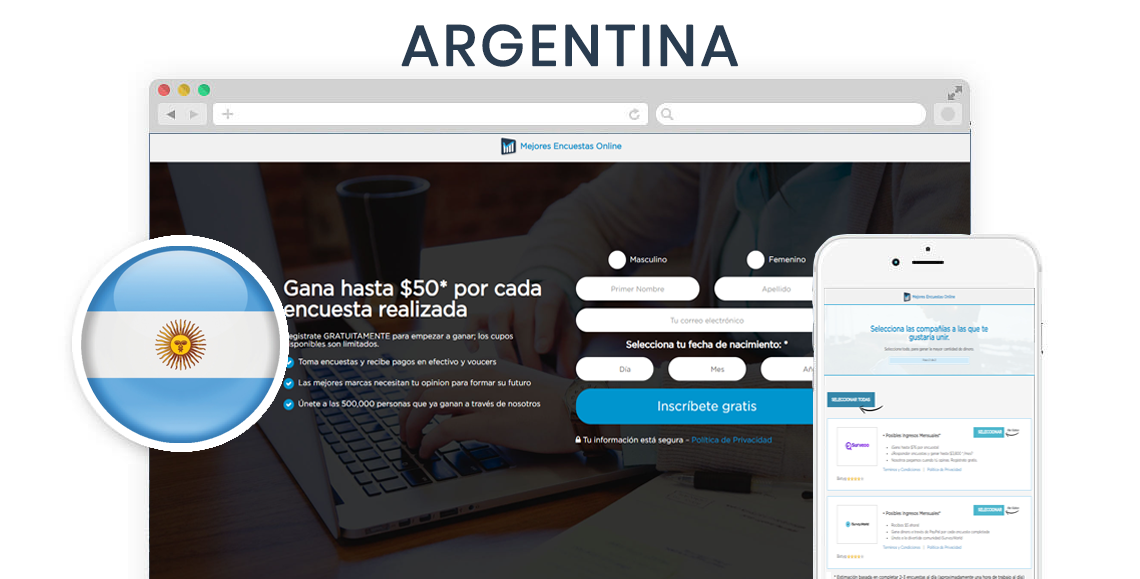 Argentina - https://ar.mejoresencuestasonline.com