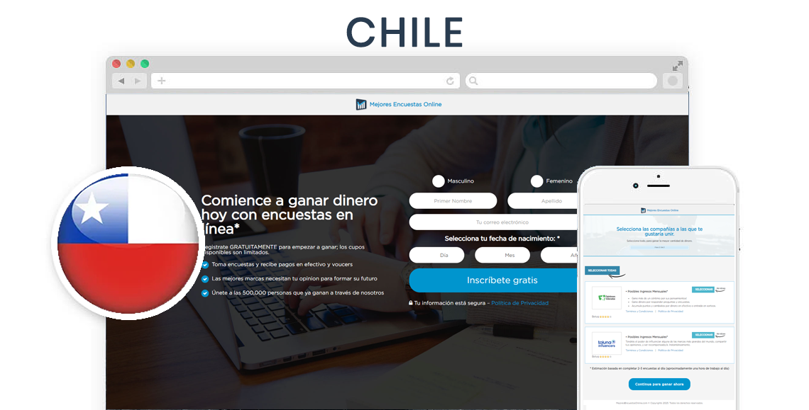 Chile - https://cl.mejoresencuestasonline.com/